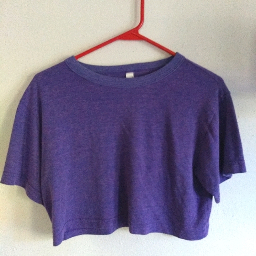 Purple Crop Top